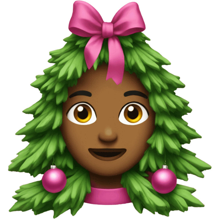 Pink Christmas  emoji