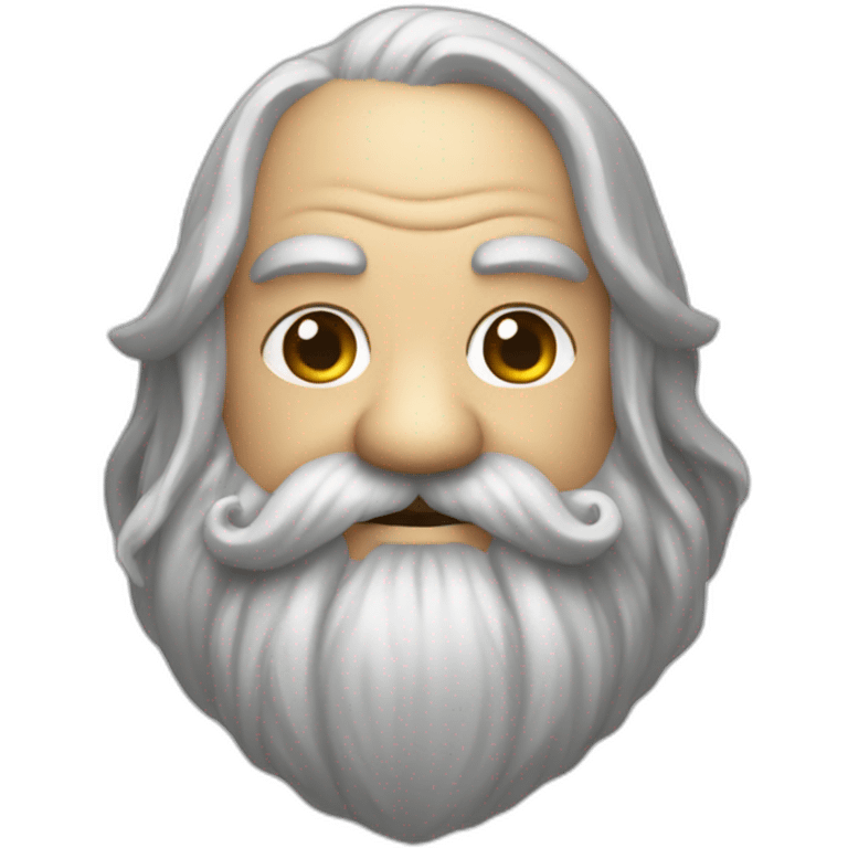 lord of the rings dwarf with a moustache emoji