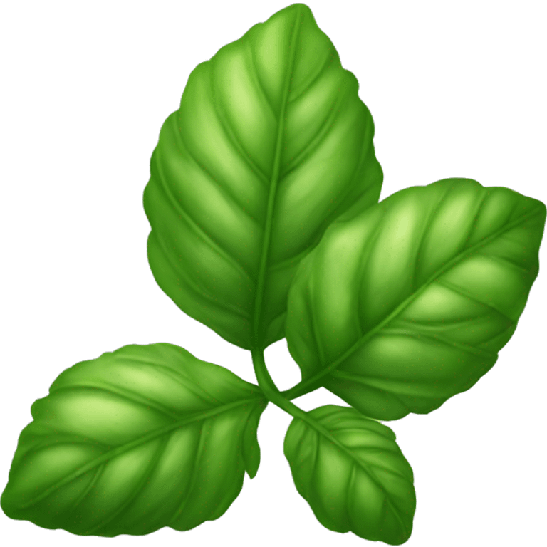 basil leaves emoji