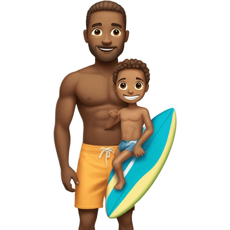 Surfer dad emoji