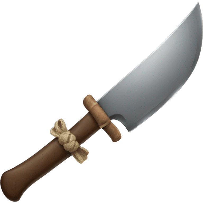 Knife with a bow  emoji