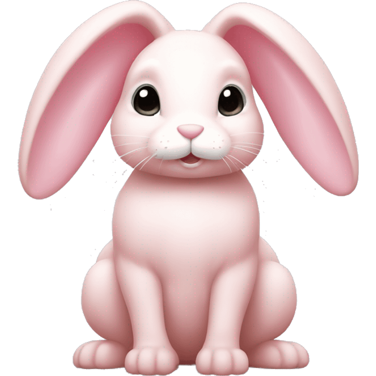 light pink bunny emoji