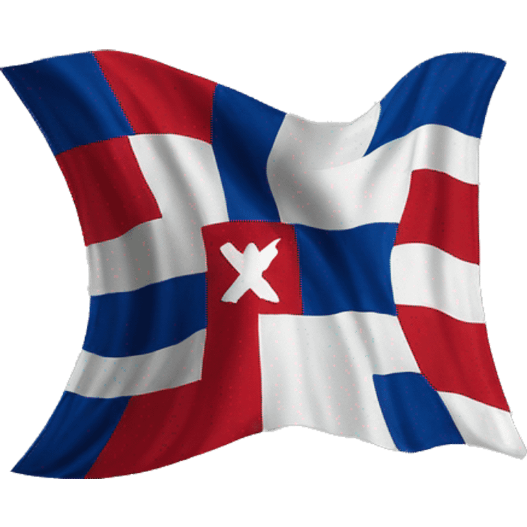 DominicanFlag without the shield emoji