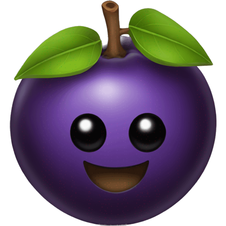 Jamun fruit  emoji