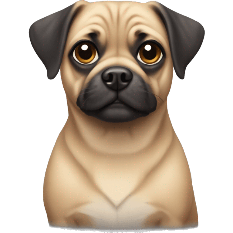 Pug dachshund mix emoji