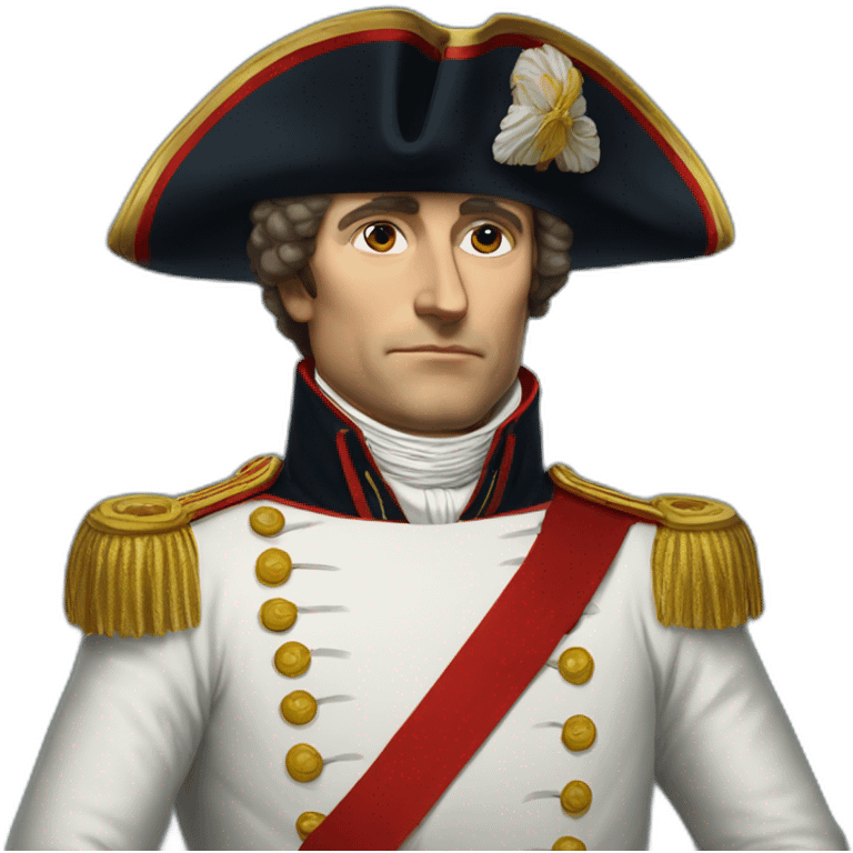 Napoleon en tenue de sacre emoji