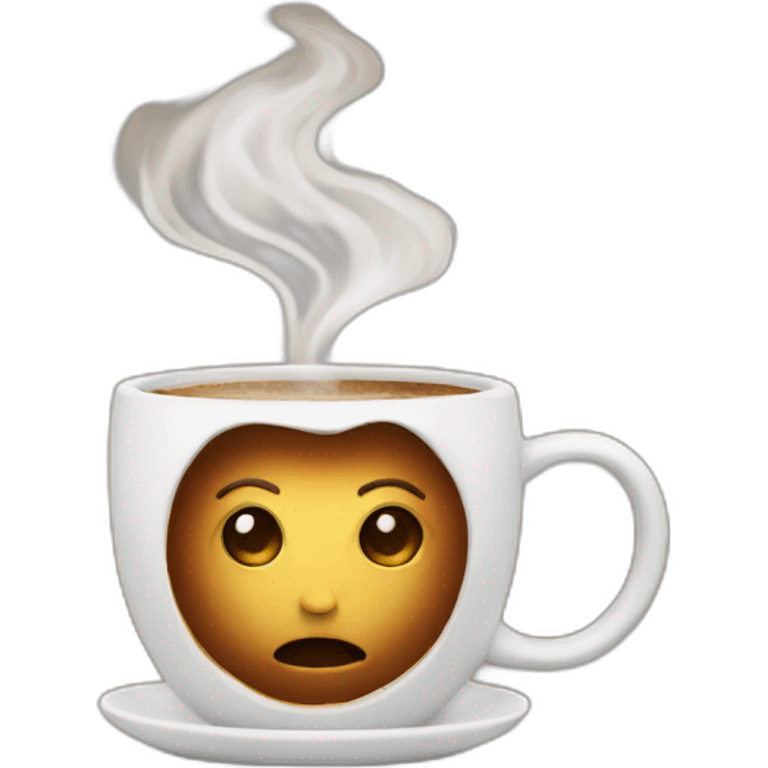 Coffee prophecy emoji