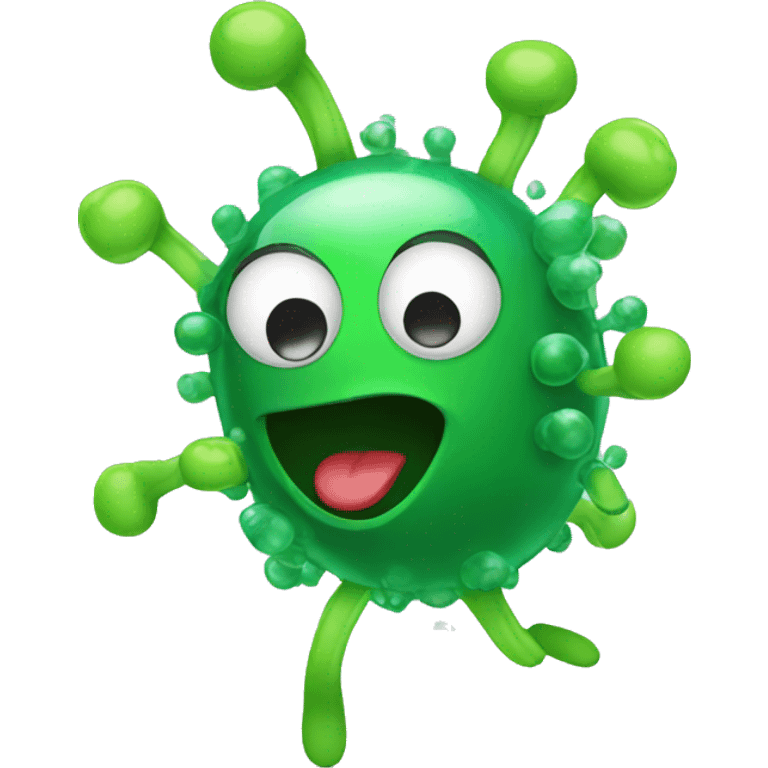 dancing bacteria emoji