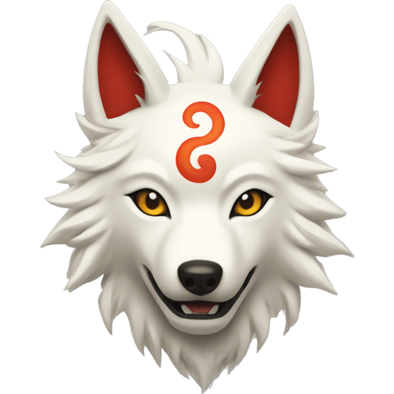 Okami Amaterasu wolf emoji