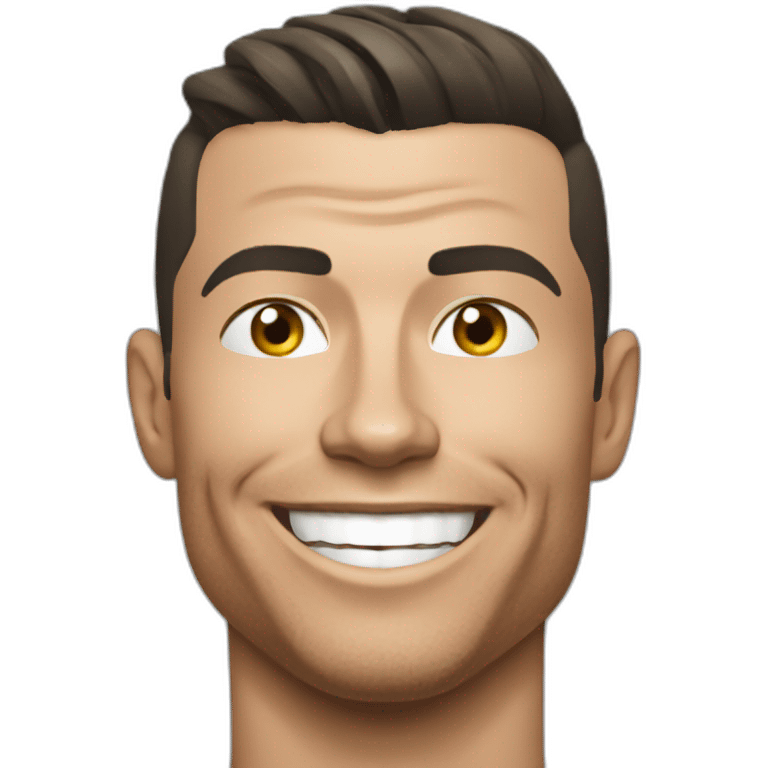 happy cristiano ronaldo emoji