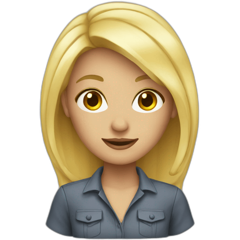 Blonde emoji