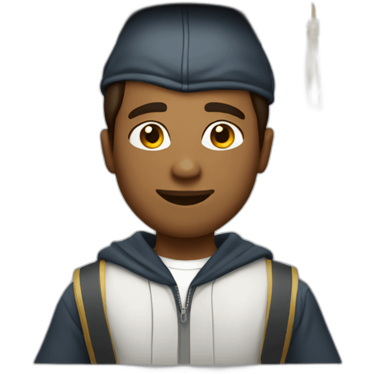 University student boy  emoji