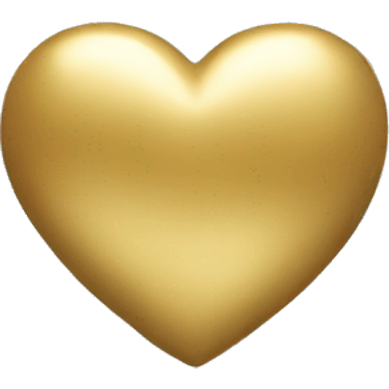 gold heart with clouds  emoji