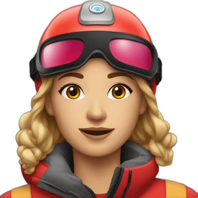 ski patrol emoji