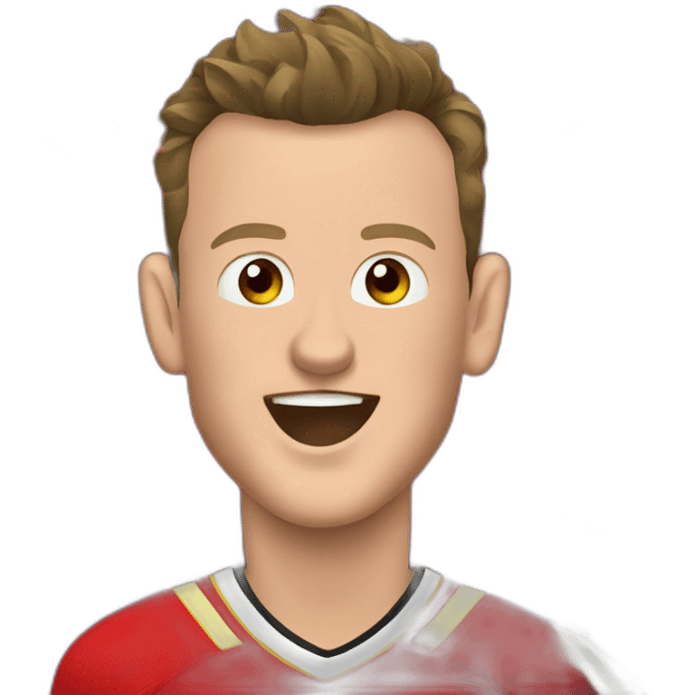 Jonathan Toews as a fire cracker emoji