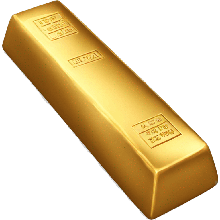 Gold  bar emoji