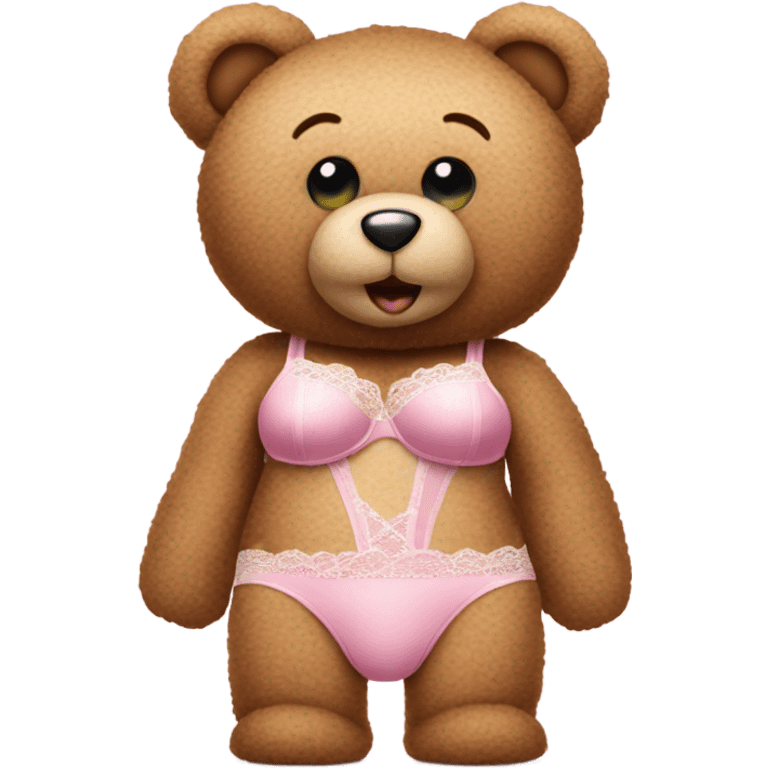 Photo of Victoria secret model teddy bear  emoji