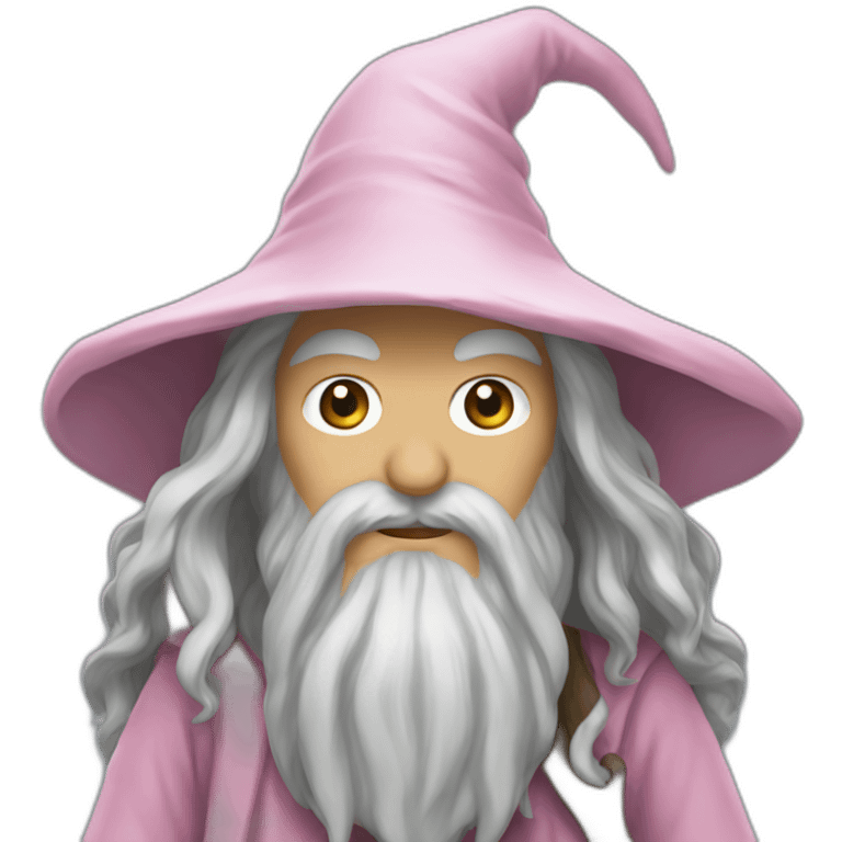 gandalf the pink emoji