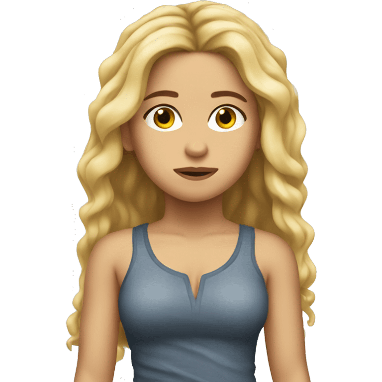 Sad Shakira emoji