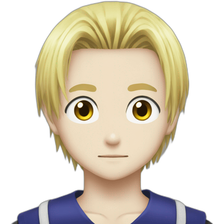 Kurapika from HunterxHunter emoji