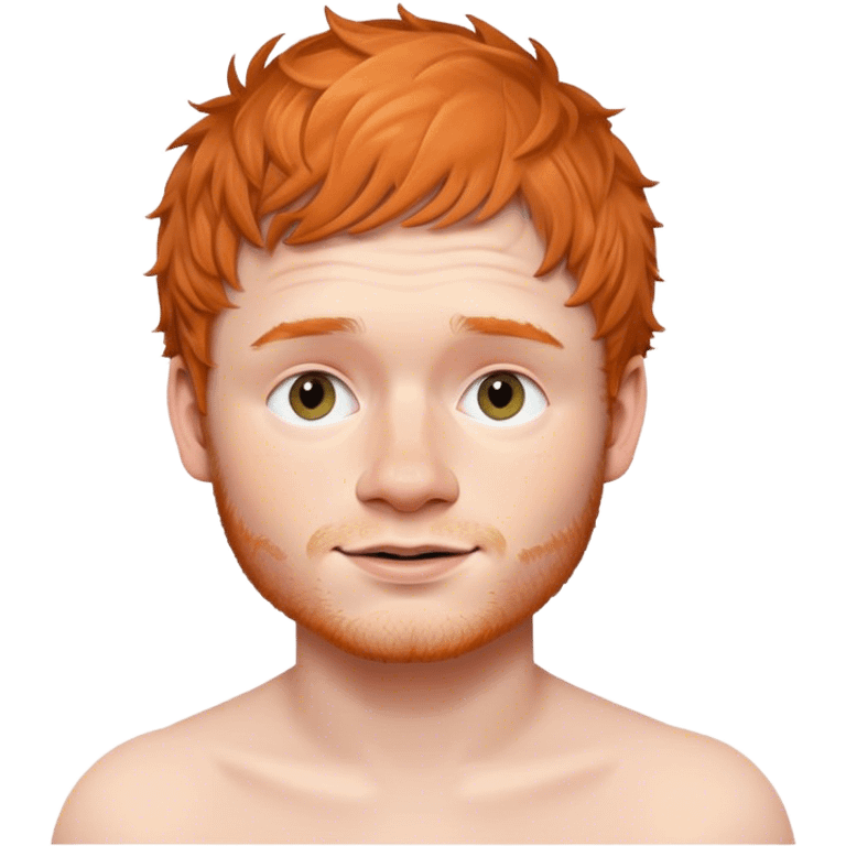 ed sheeran face emoji