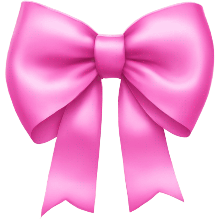 Pink bow  emoji