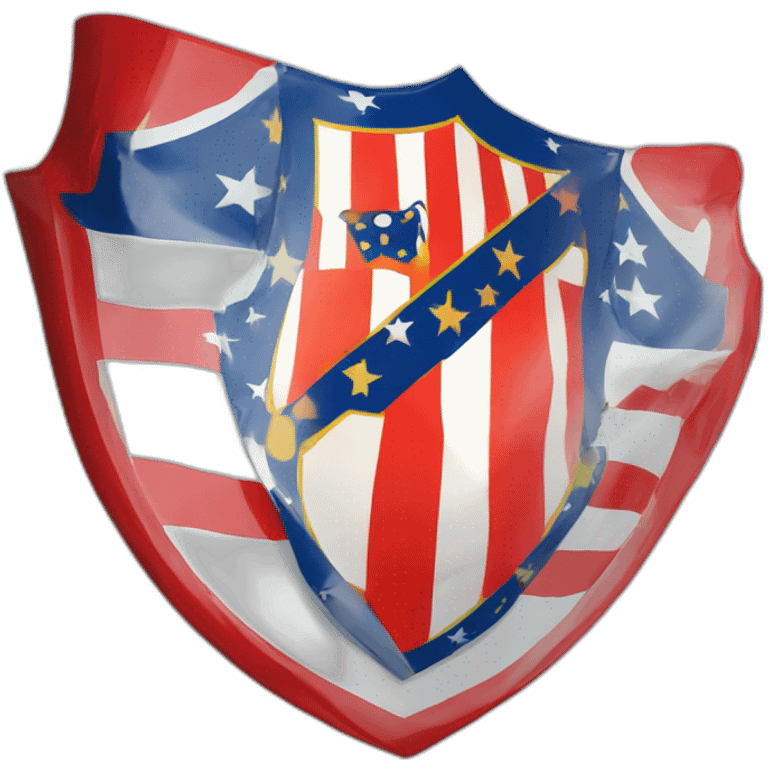 Bandeira atletico de madrid emoji