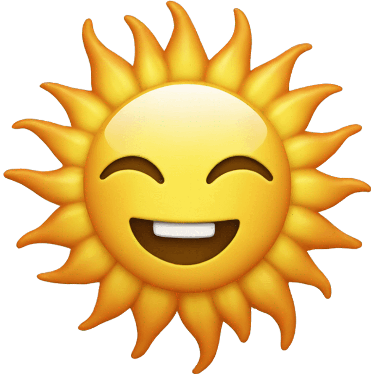 Sun emoji