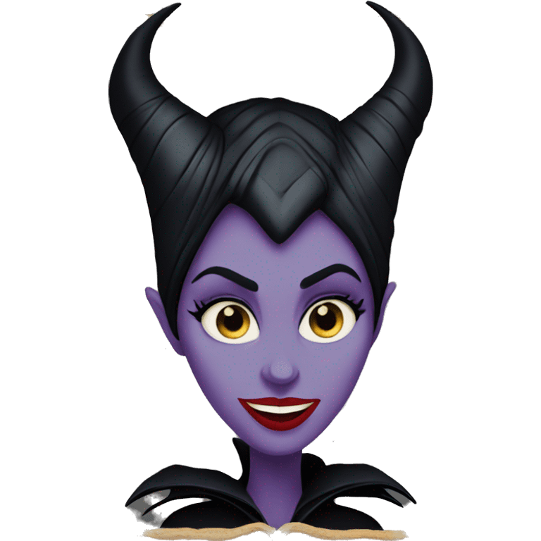 Maleficent ￼ emoji