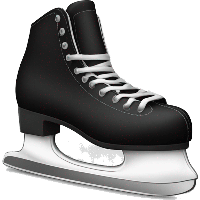 ICE skates black emoji