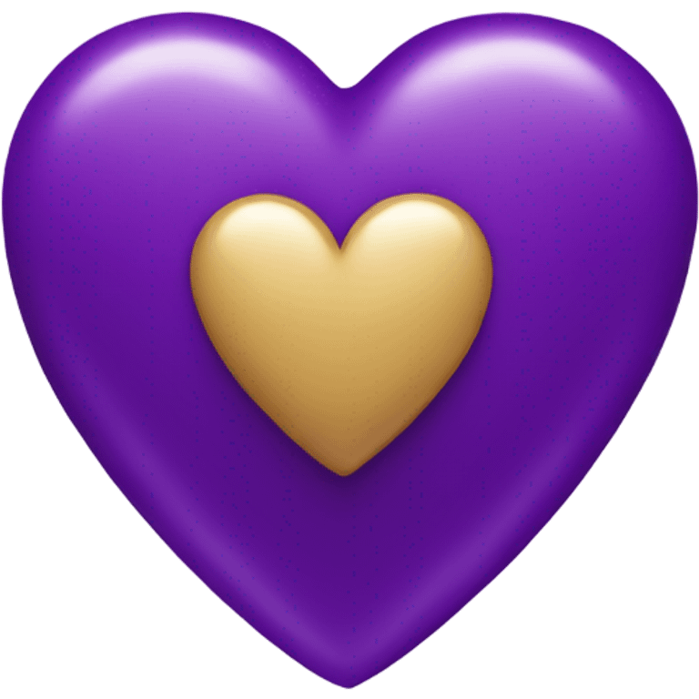 purple heart emoji