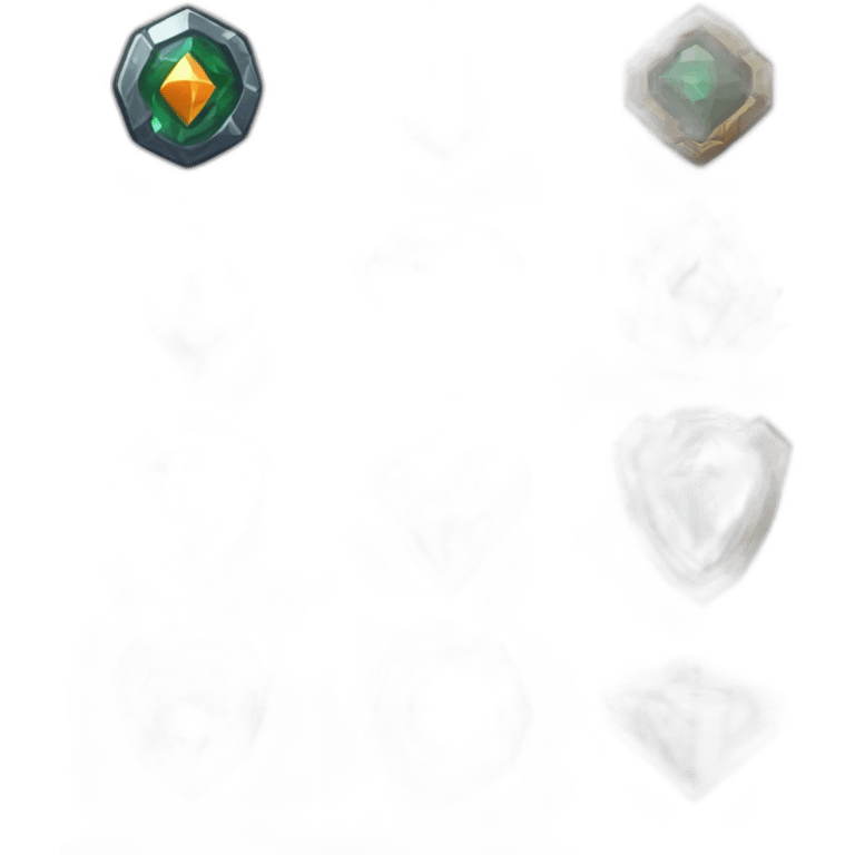 Pixel Battle Badge Winter Diamond Obsidian Emerald Flame Shiny Glow Reward Legendary Unique Epic Mystery emoji