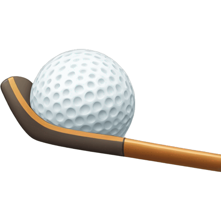 Golf stick emoji