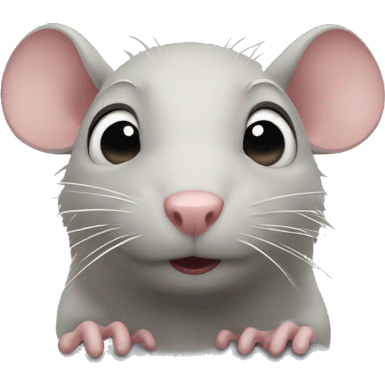 rat with mind blown emoji