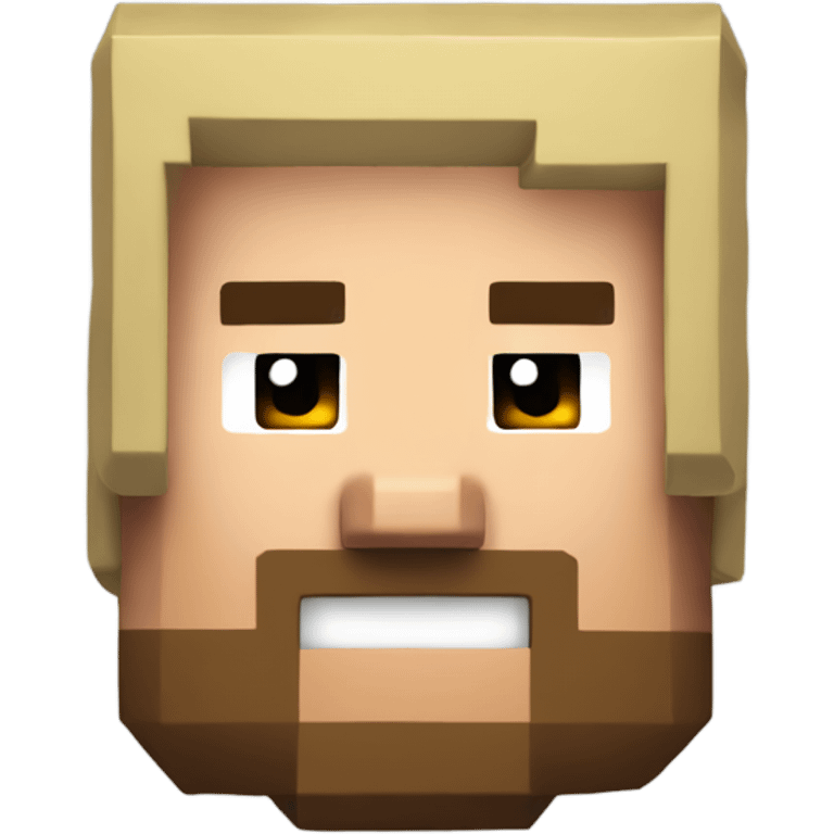 Minecraft Steve emoji