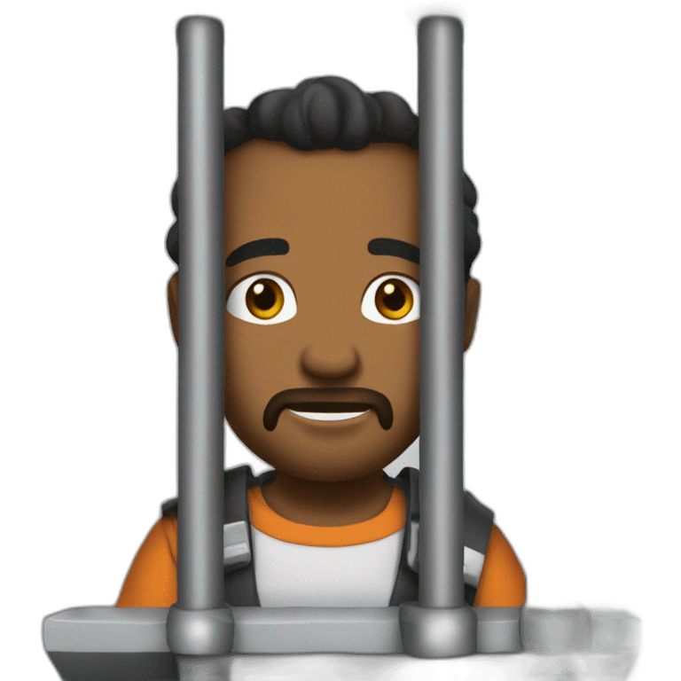 Norman in jail emoji