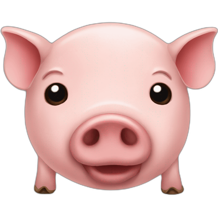 Cochon mange hambon emoji