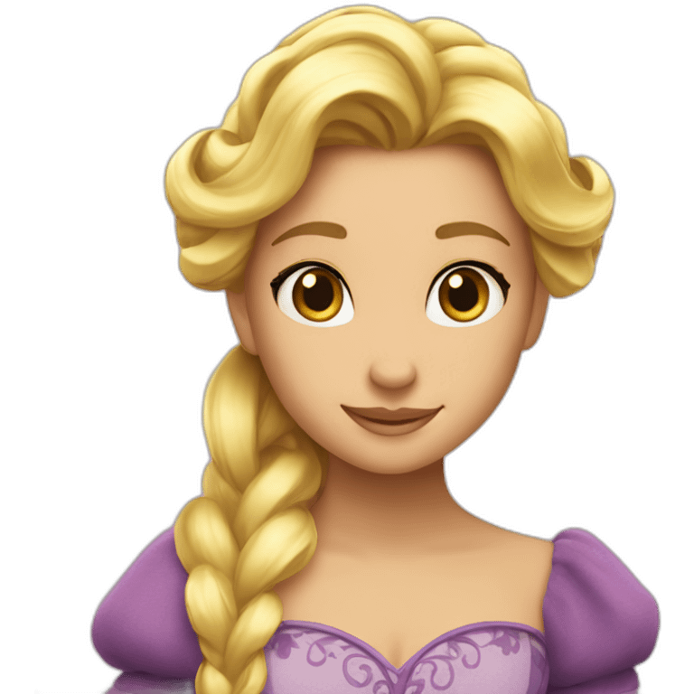 fleur de Raiponce  emoji