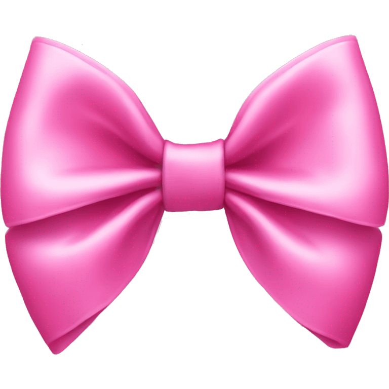 Pink bow emoji