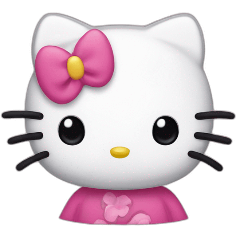 Hello kitty emoji