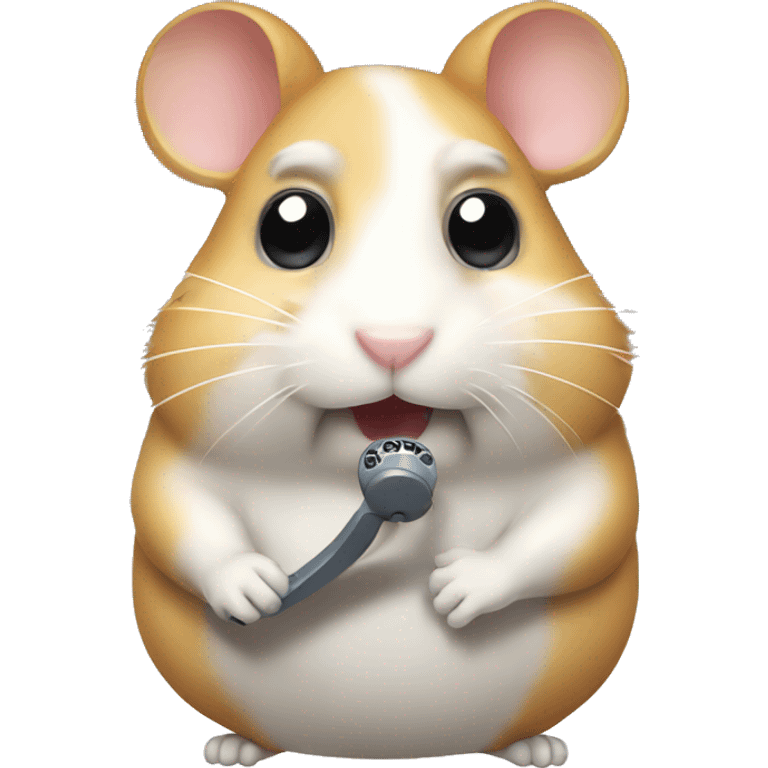 hamster call phone emoji