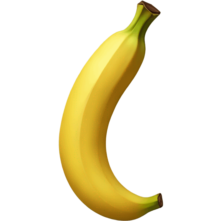 A banana with a face on it emoji