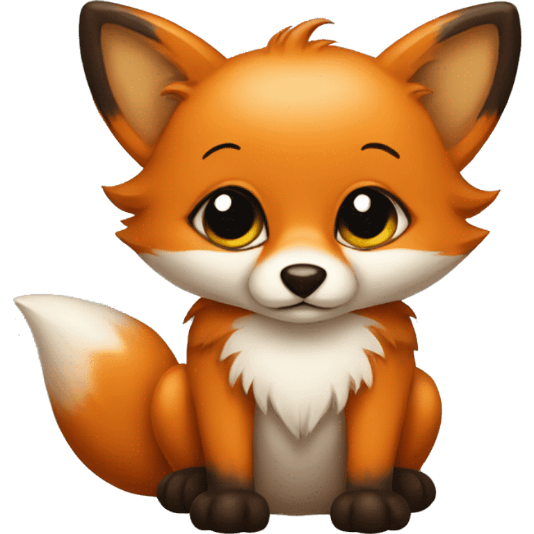 pacifier fox emoji