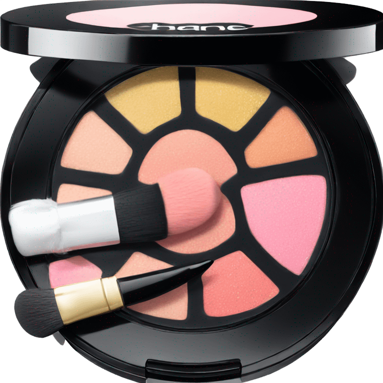 chanel makeup compact emoji