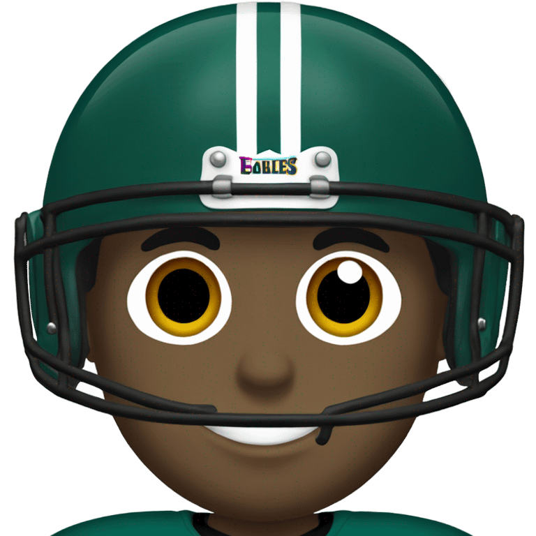 Philadelphia eagle football player  emoji