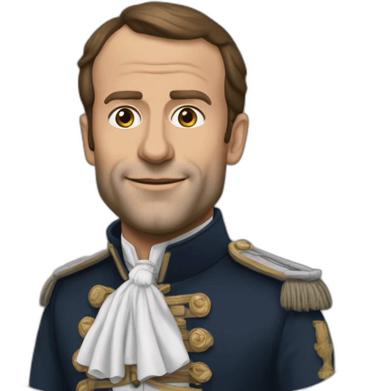 Macron Le Manu ras le bol emoji