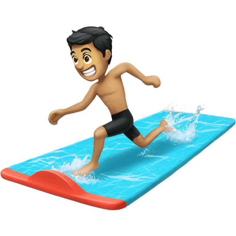 swimming kick board  emoji