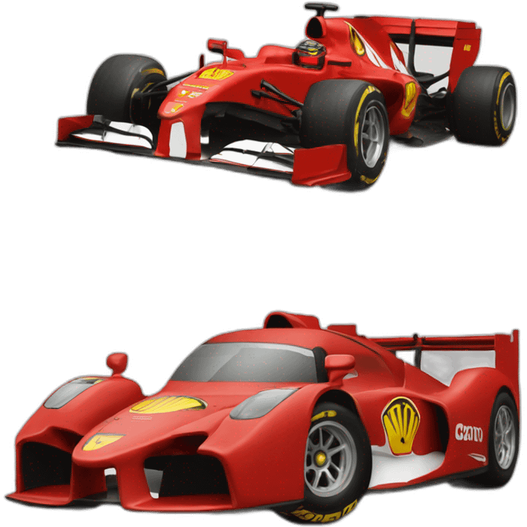 Ferrari formule 1 emoji