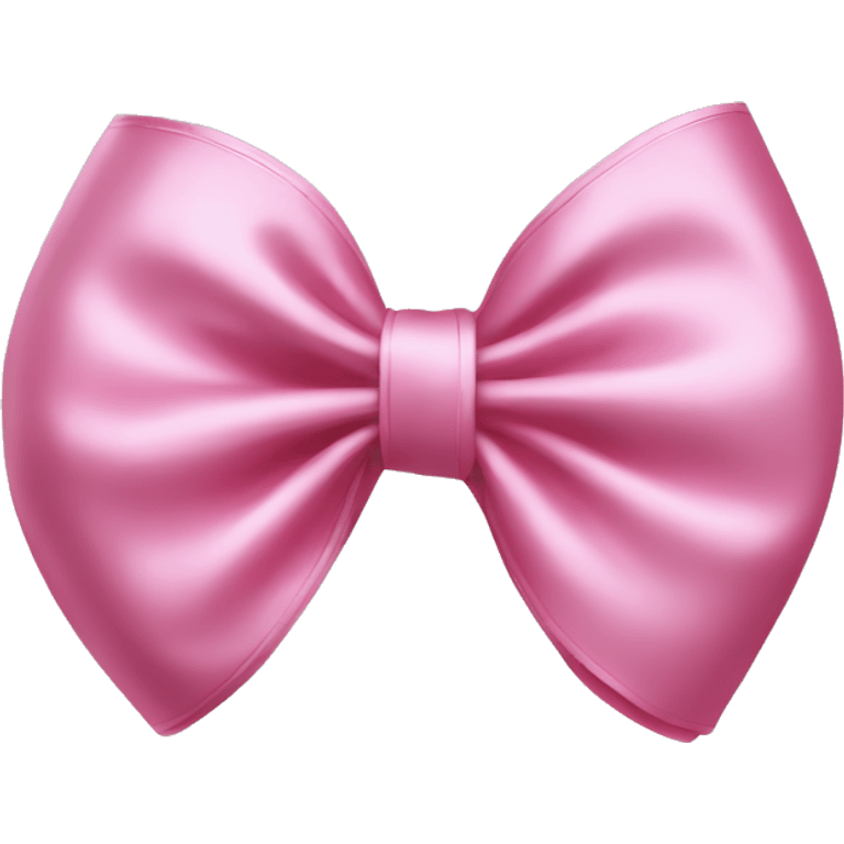 pink satin bow emoji