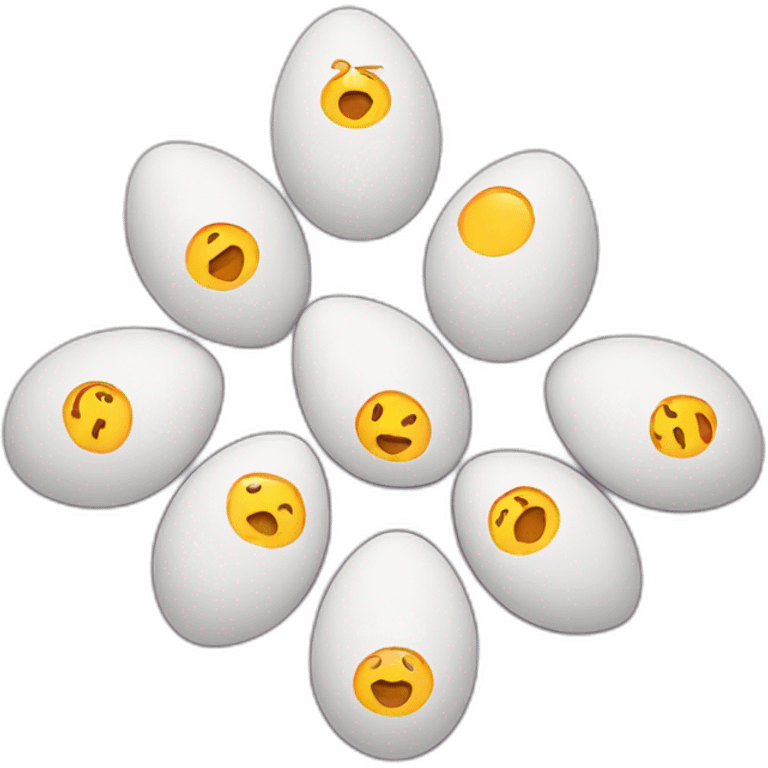 6 eggs emoji